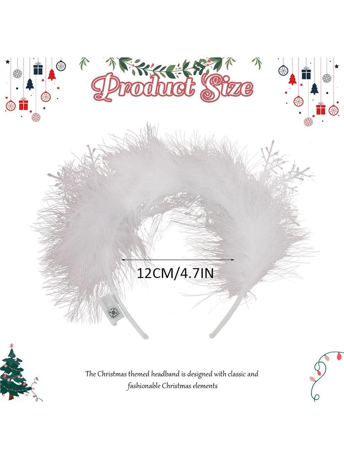 Cute Snowflake LED Headband for Festivals
