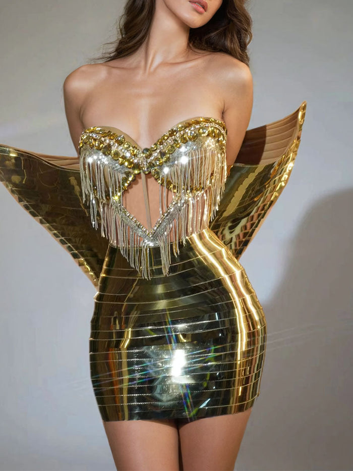 Cyberpunk Nightclub Party Two-Piece Set