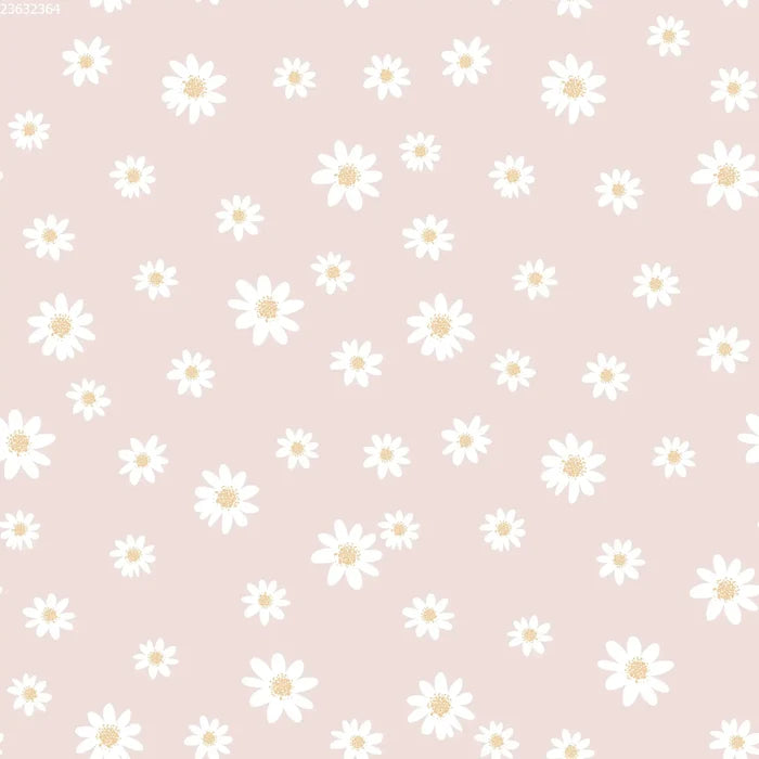 Daisies Pink - Family Fabrics B.V.