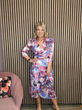 Daisy Midi Dress (Purple)