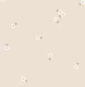 Daisy Stem Light Beige - Family Fabrics B.V.