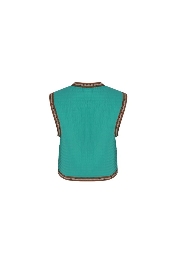 Danica Gilet (Tropical Aqua)