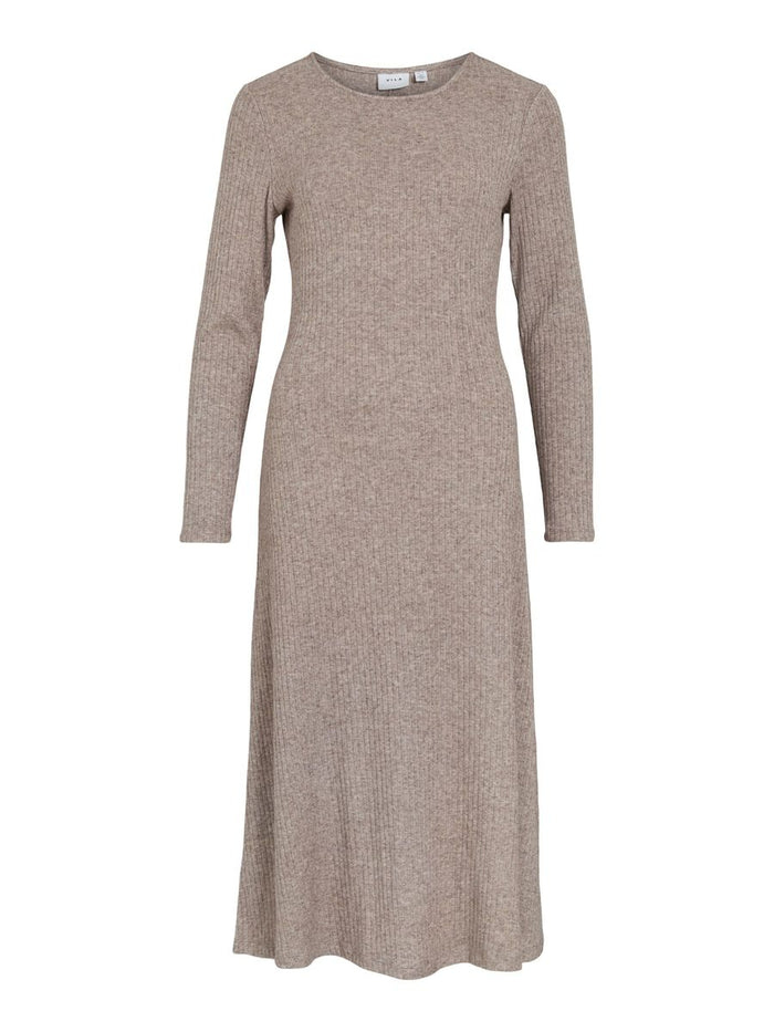 Demi Midi Dress (Coffee Bean)