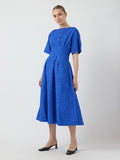 Diana Midi Dress (Dazzling Blue)