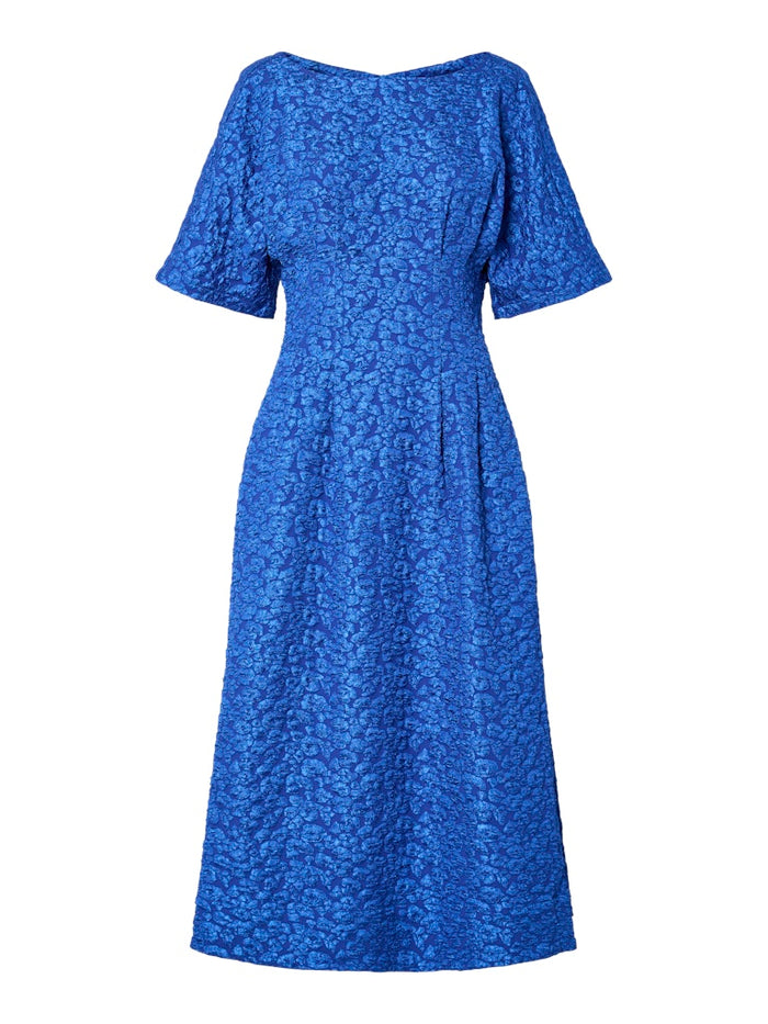 Diana Midi Dress (Dazzling Blue)