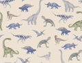 Dinosaur Blue Big - Family Fabrics B.V.