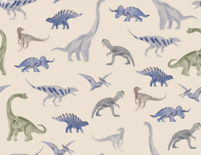 Dinosaur Blue Small - Family Fabrics B.V.