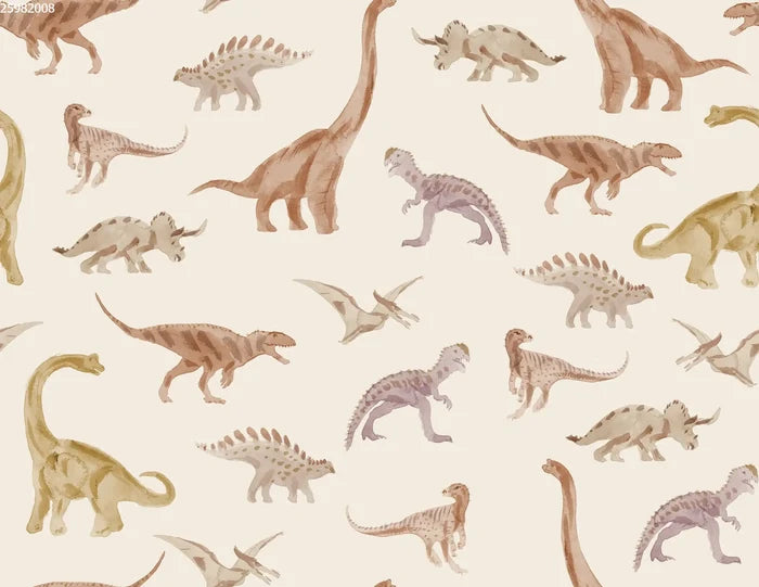 Dinosaur Brown Small - Family Fabrics B.V.