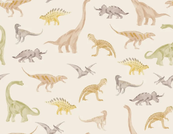 Dinosaur Pastel Small - Family Fabrics B.V.