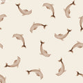 Dolphins Taupe - Family Fabrics B.V.