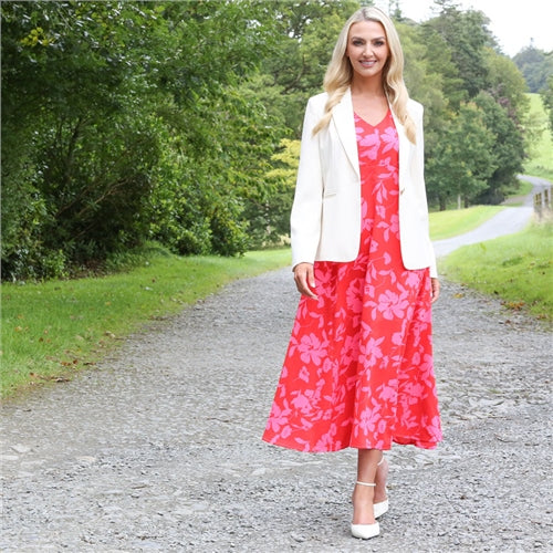 DORIS DRESS (RED)
