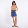 DOUMIA HIGHWAISTED SHORTS (DENIM)