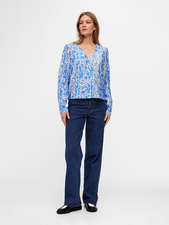 EBI L/S TOP (PALACE BLUE/SANDSHELL)