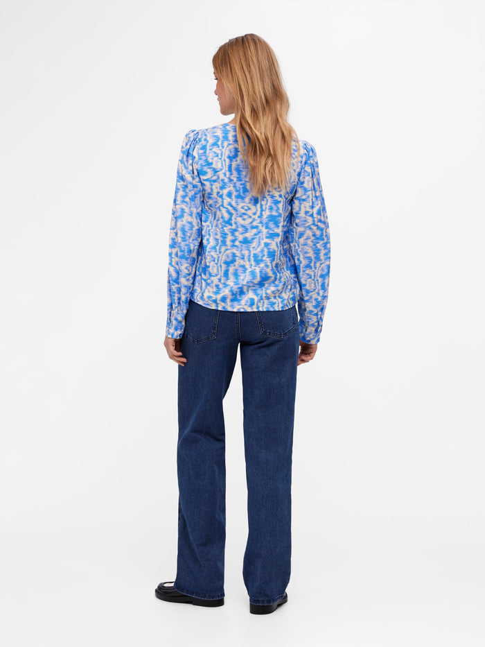 EBI L/S TOP (PALACE BLUE/SANDSHELL)