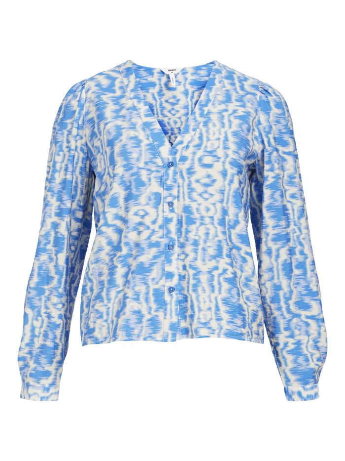 EBI L/S TOP (PALACE BLUE/SANDSHELL)