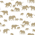 Elephants Grey - Family Fabrics B.V.