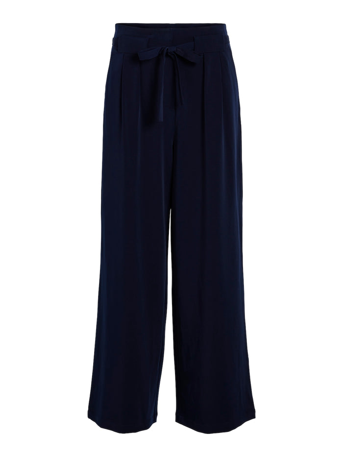ELIN WIDE LEG PANTS (NAVY)