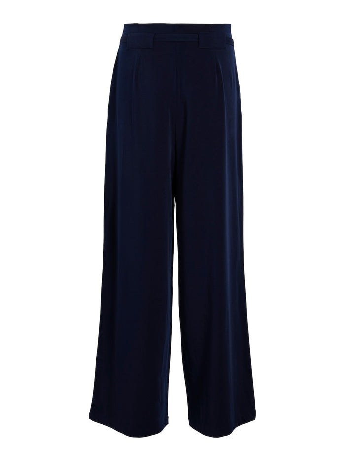ELIN WIDE LEG PANTS (NAVY)