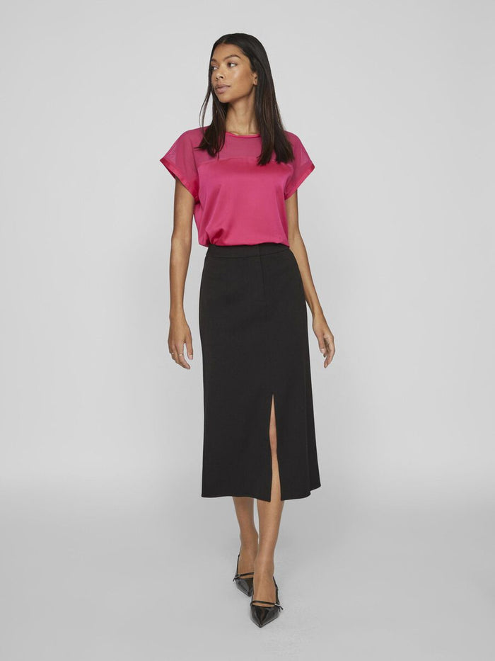 Elle Satin Top (Cabaret)