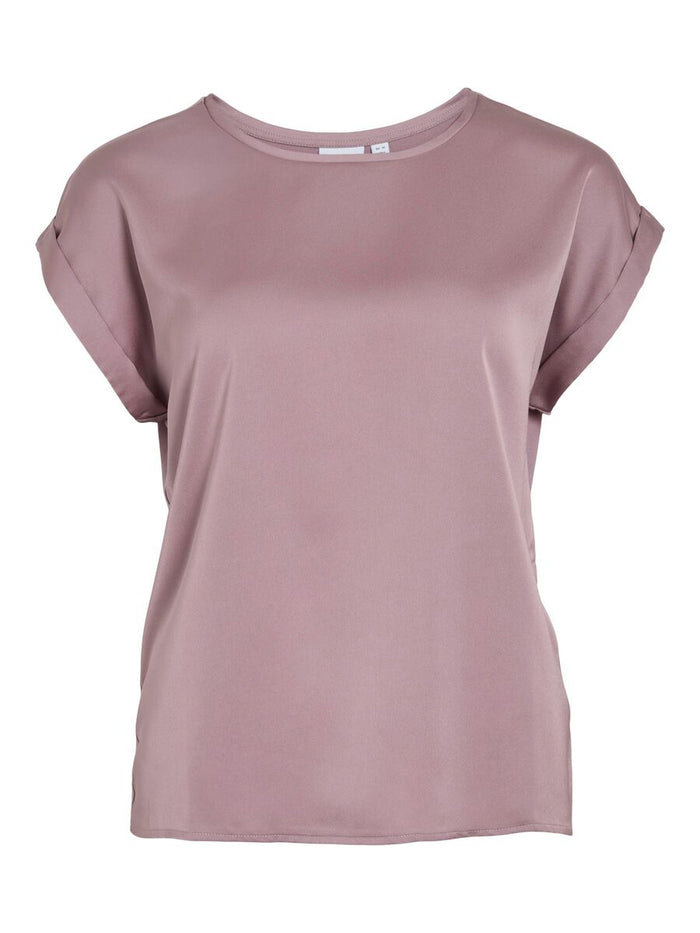 Elle Satin Top (Toadstool)