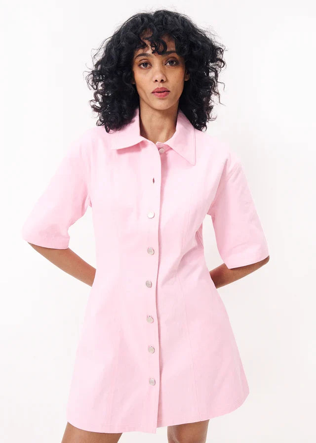 Ellyne Short Dress (Pink)