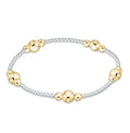 Enewton - Purpose Gold 6mm Bead Bracelet- Mixed Metal