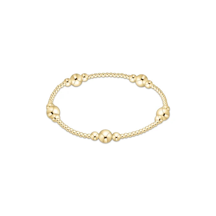 Enewton - Purpose Gold 6mm Bead Bracelet