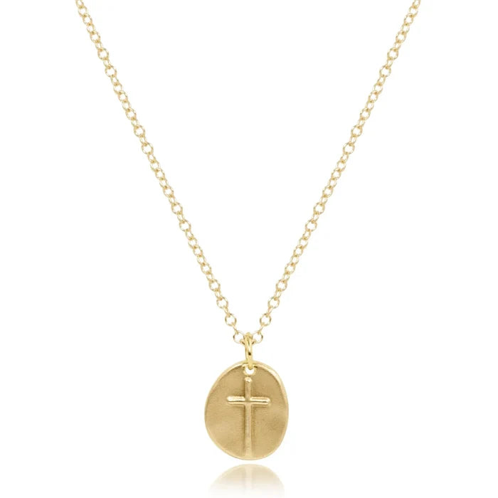 enewton 16" necklace gold - inspire small gold charm