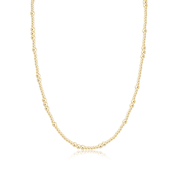 Enewton 17" Choker Beaded - Hope Unwritten Gold 3mm