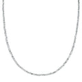 enewton 17" Choker Bright Silver Faceted Hematite 2mm Bead