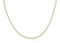 enewton 17" choker classic gold 2.5mm bead