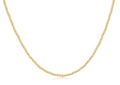 enewton 17" choker classic gold 2mm bead