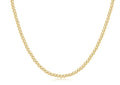 enewton 17" choker classic gold 3mm bead