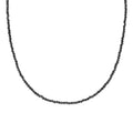enewton 17" Choker Faceted Hematite 2mm Bead