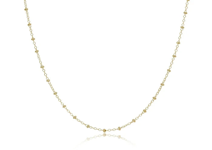 enewton 17"choker simplicity chain gold - classic 2mm gold