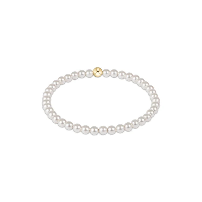 enewton 6.25" Classic Pearl 4mm Bead Bracelet