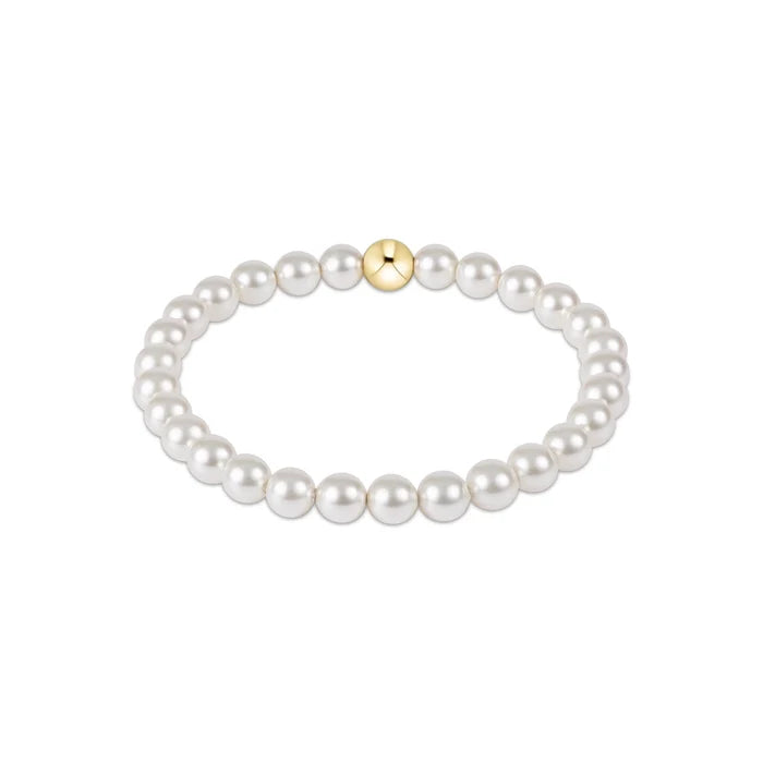 enewton 6.25" Classic Pearl 6mm Bead Bracelet