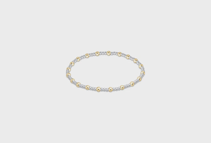 enewton 6.25" Sincerity Mixed Metal 3mm Bracelet