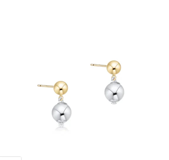 Enewton Classic 10mm Ball Drop Stud - Mixed Metal