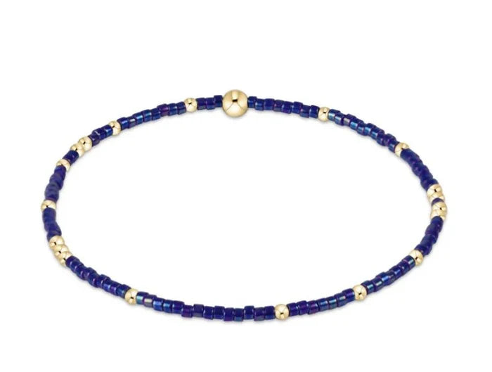 Enewton Egirl Hope Unwritten Bracelet - Blue Metallic