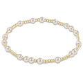 Enewton  egirl hope unwritten bracelet 4MM BEAD BRACELET- pearl