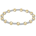 enewton Extends- Classic Sincerity Pattern 5mm Bead Bracelet- Mixed Metal
