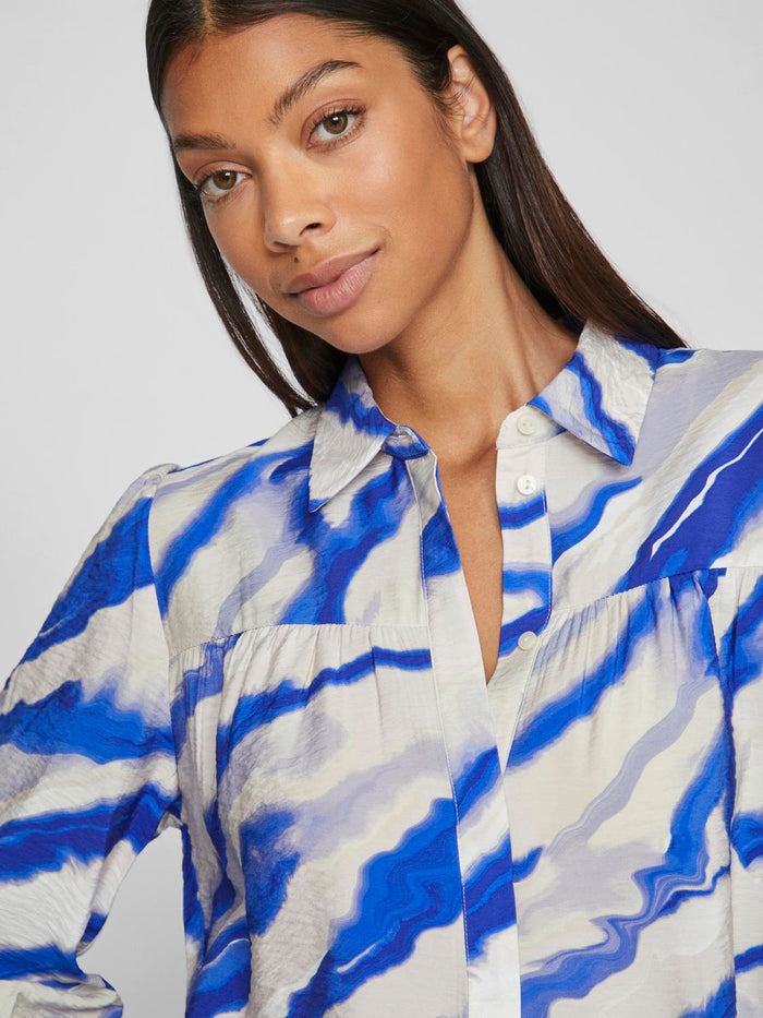 ESA 3/4 SLEEVE SHIRT (GREY VIOLET)