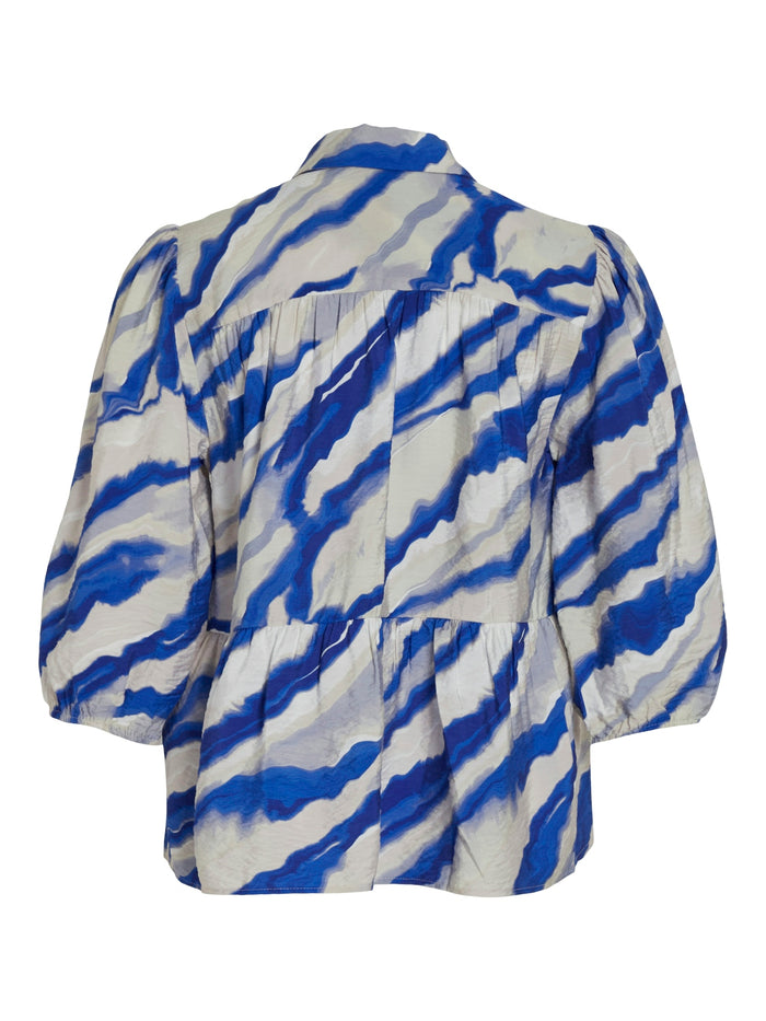 ESA 3/4 SLEEVE SHIRT (GREY VIOLET)