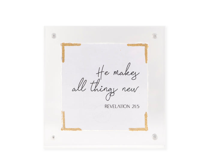Eva Belle Revelation 21:5 Frame