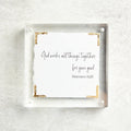 Eva Belle Romans 8:28 Frame