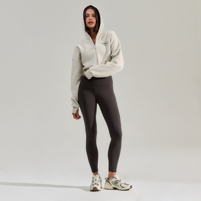 Everyday High Waisted Leggings - Black Coffee