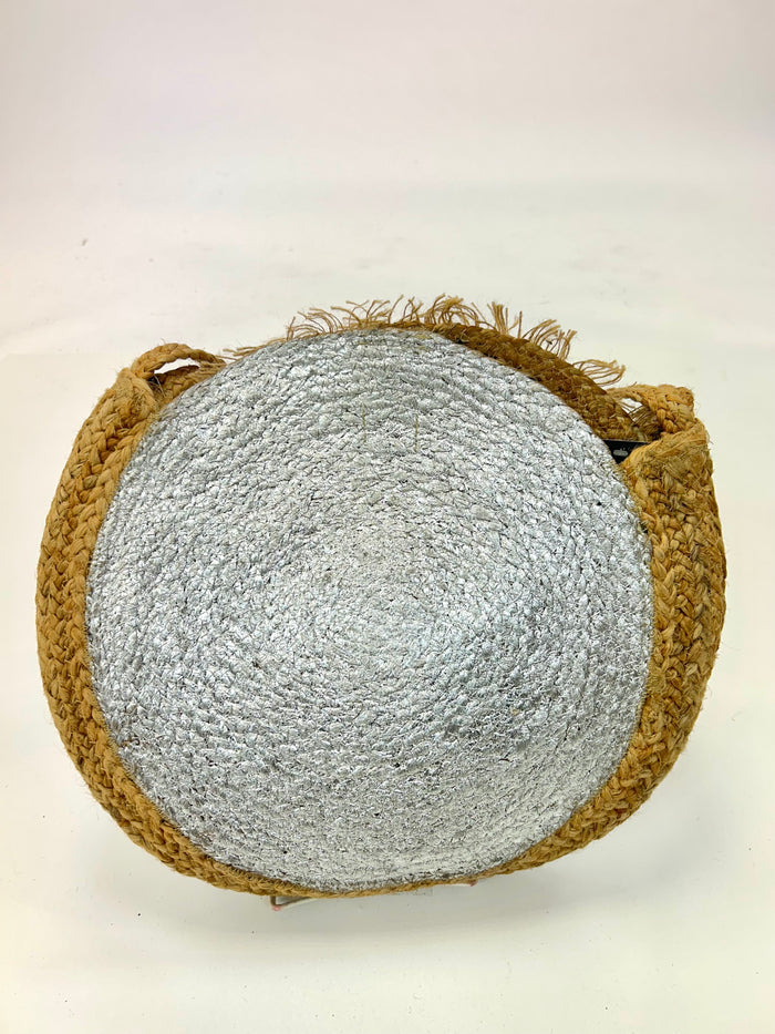 Eye Boho silver and natural Tote