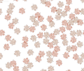 Fall Leaves Small Pink Off White - Family Fabrics B.V.