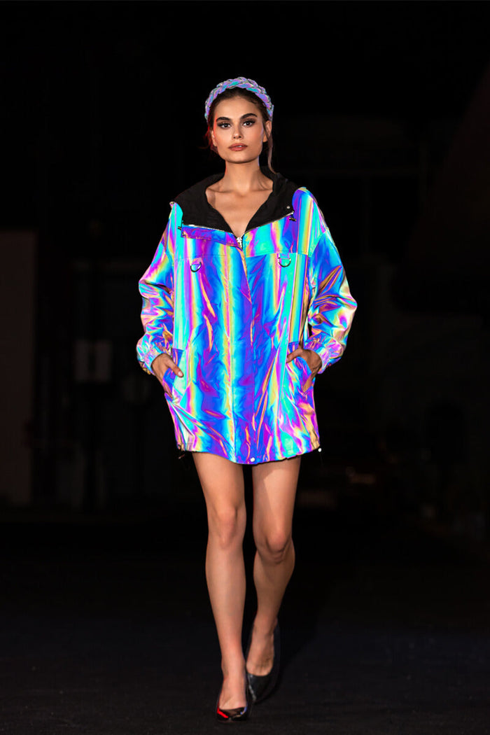Fall Night Running Reflective Casual Suit